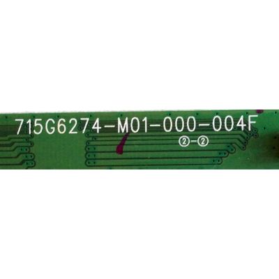 MAIN PARA TV VIZIO / NUMERO DE PARTE TXDCB02K049 / 756TXDCB02K049 / 715G6274-M01-000-004F / TXDCB02K049007Q / SUSTITUTAS 756XDCB02K049 / 756XECB02K008 / PANEL TPT275B5-A014 REV:S11A / MODELO E280i-A1 LTT3PRAQ - Imagen 3